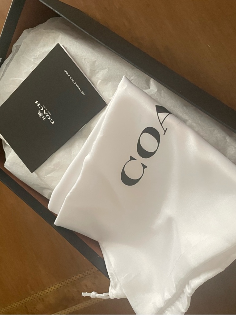 Coach Black Leather Sandal with Silver Chain Detail - Picture 9 of 10